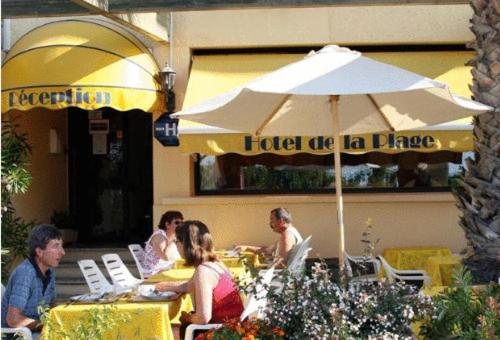 Hotel De La Plage - Barcares Le Barcarès Exteriör bild