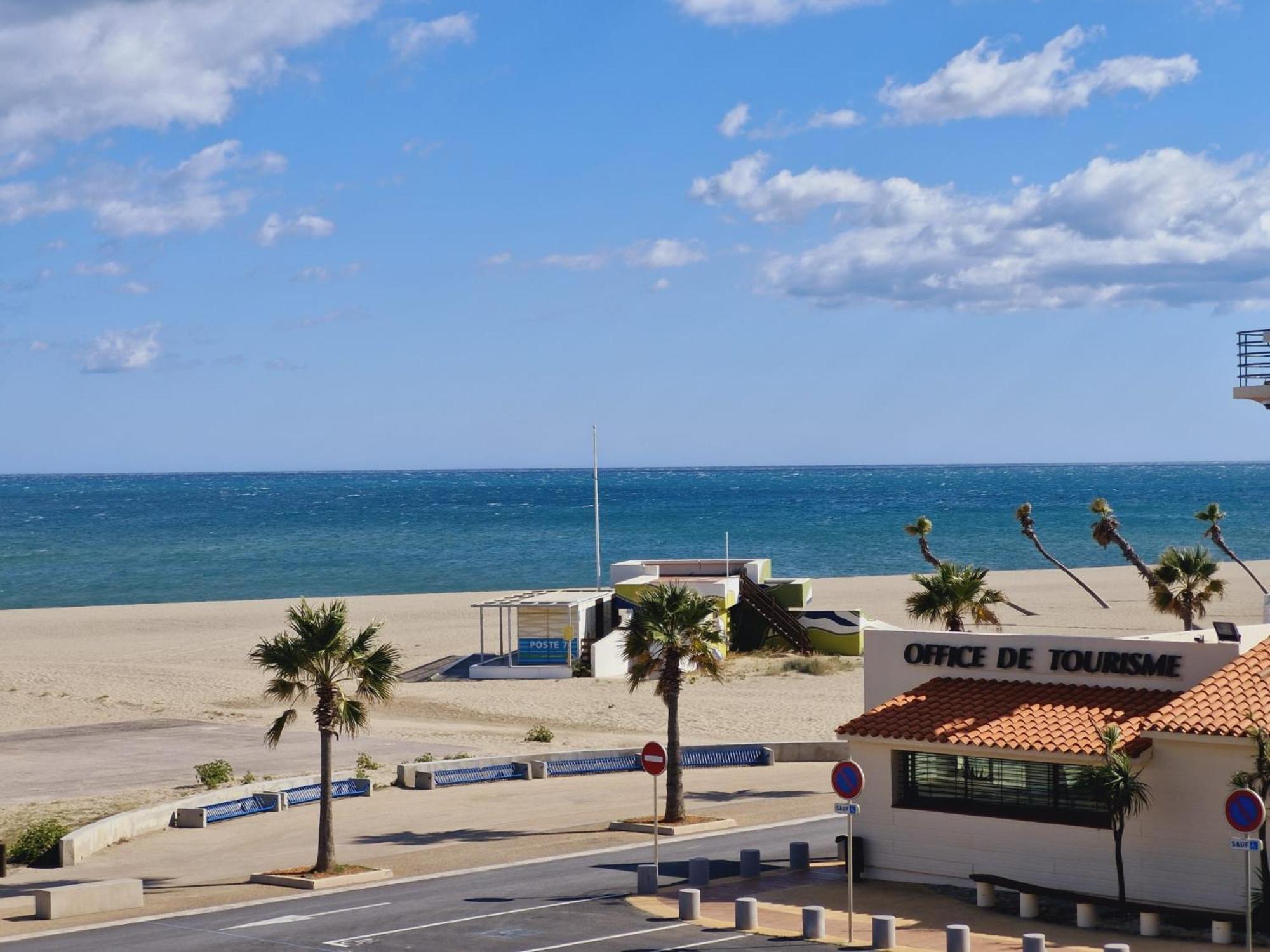 Hotel De La Plage - Barcares Le Barcarès Exteriör bild